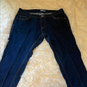 Blue Skinny Jeans Classic Fit